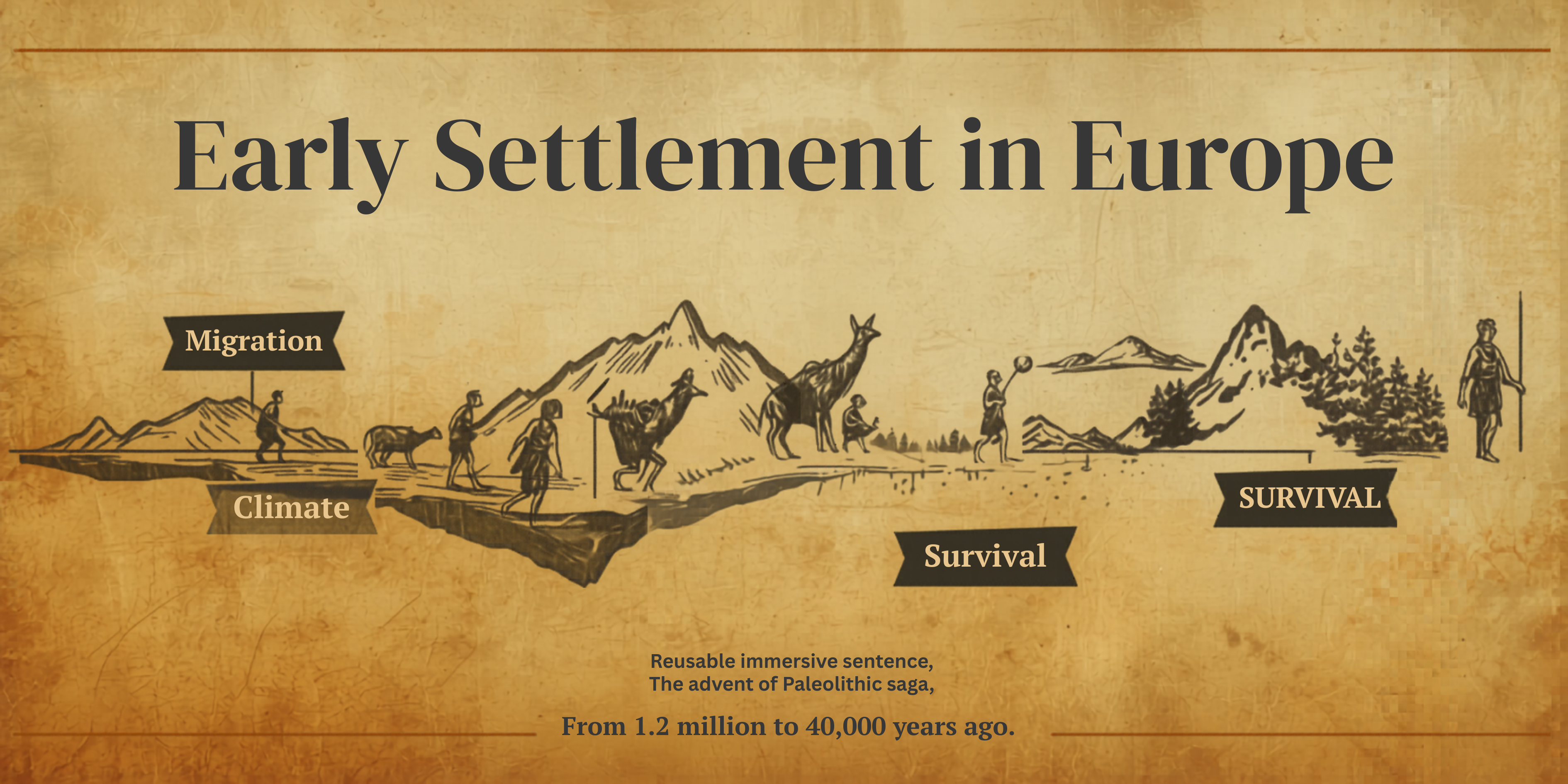 Early Human Settlement in Europe: Migration, Climate, and Survival | Part 1